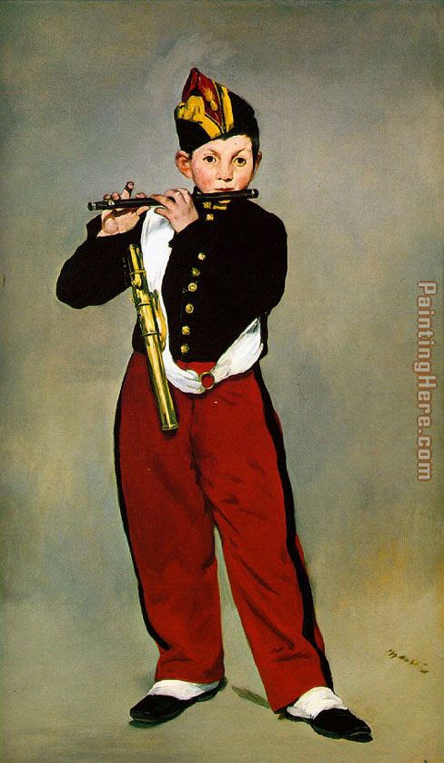 The Fifer painting - Edouard Manet The Fifer art painting